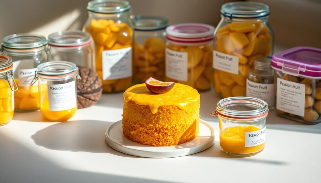 Passion Fruit Cake Storage Tips