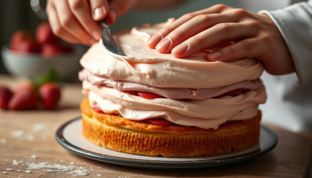 Professional Strawberry Cake Filling Techniques