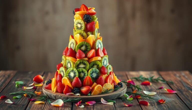 cake made of fruit
