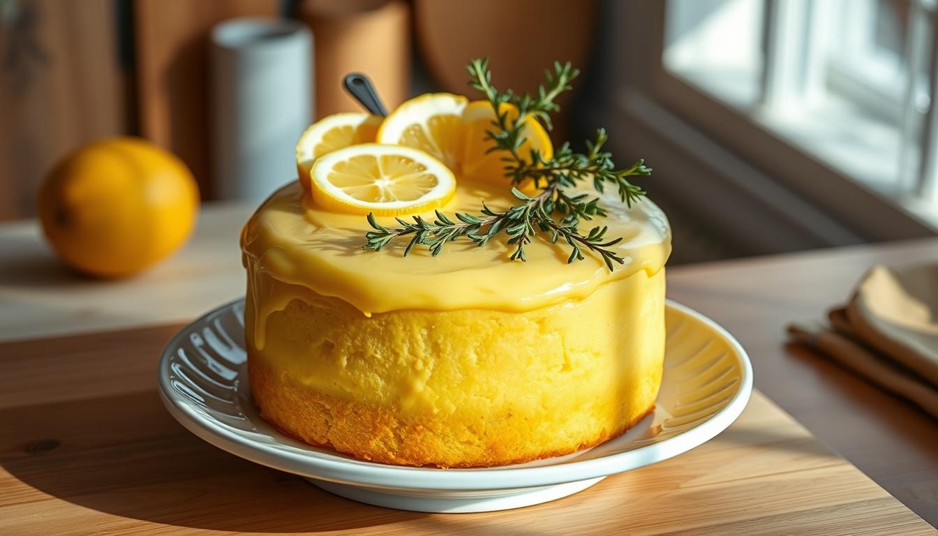lemon cake with lemon frosting