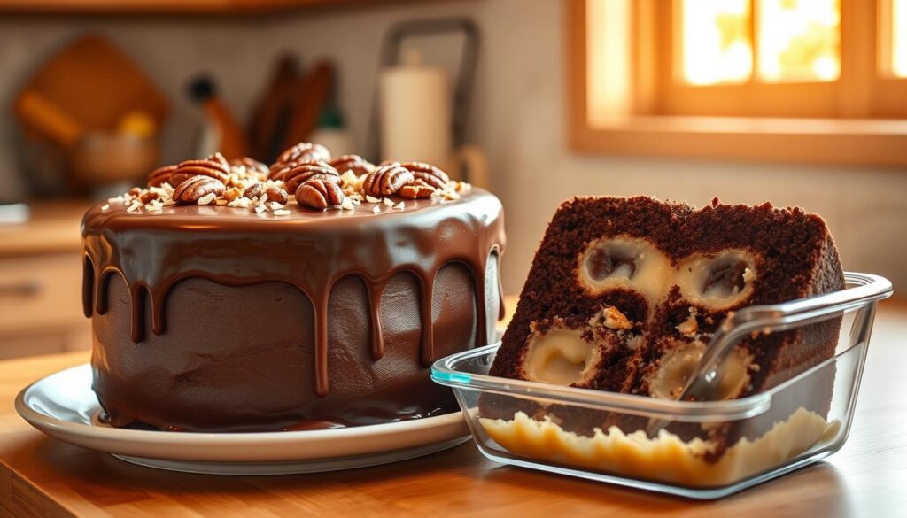 German Chocolate Poke Cake Storage Tips German Chocolate Poke Cake Storage Tips